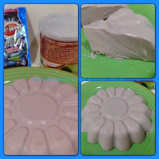 Tarta de queso sabor arándanos light