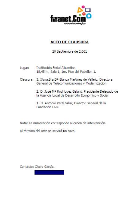 NOTAS DE PRENSA Y PRECEDENCIAS.