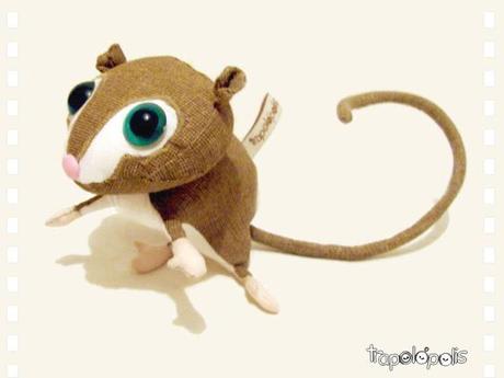 monito del monte (mascota 12cm)