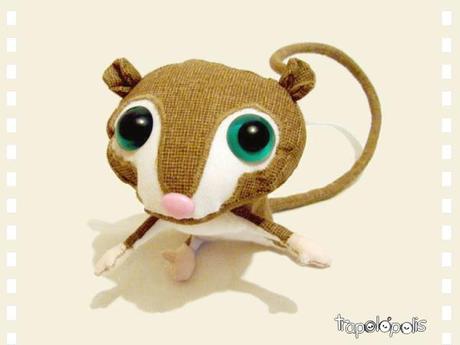 monito del monte (mascota 12cm)
