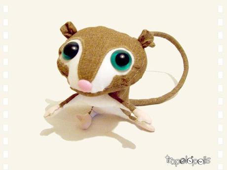 monito del monte (mascota 12cm)