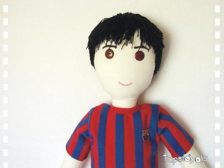 muñeco messi 50cm
