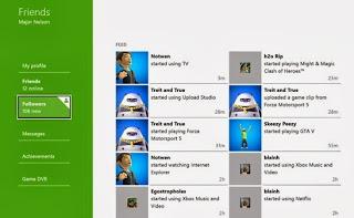 Lista amigos Xbox One