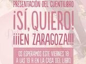 tras Madrid Barcelona, presentamos cuentilibro Zaragoza!