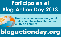 Participamos en el Blog Action Day 2013