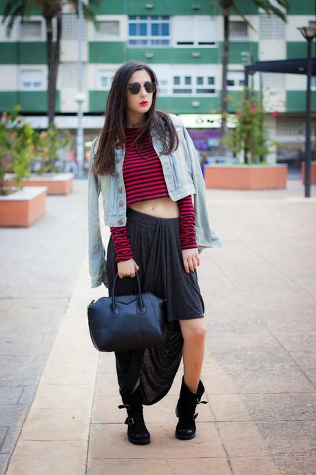 Rock My Stripes Crop Top