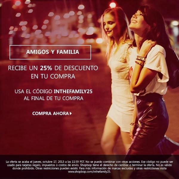 Friends and Family Sale de Shopbop