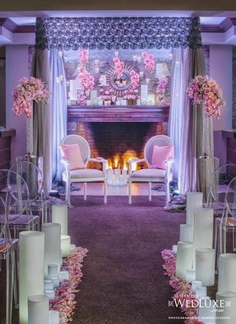 Es Tendencia: enmarcar las ceremonias con chimeneas