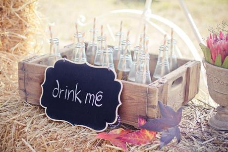 Una mesa dulce muy rustica y de temporada