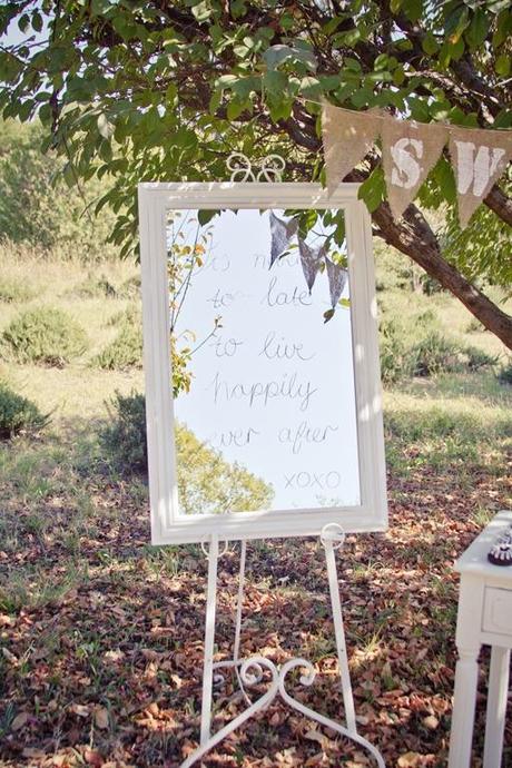 Una mesa dulce muy rustica y de temporada