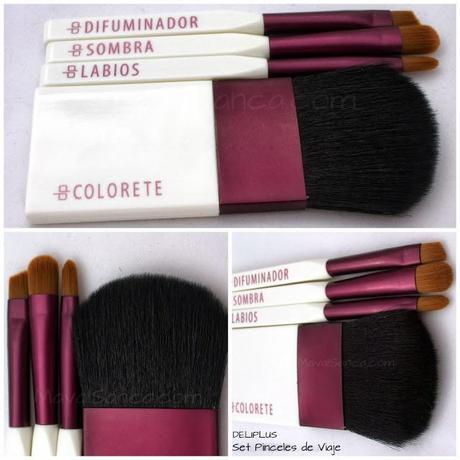 DELIPLUS Set Pinceles de Viaje DELIPLUS Set Pinceles de Viaje