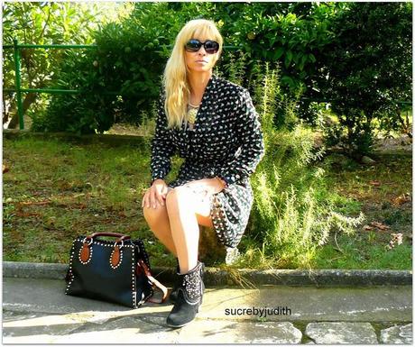 DENNY ROSE DRESS LOOK