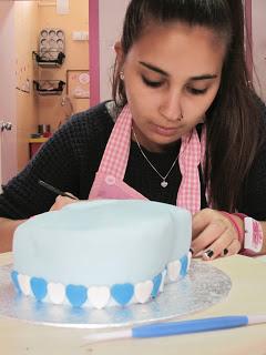 TARTA DECORADA NÚMERO 3 (HECHA POR MI HIJA)