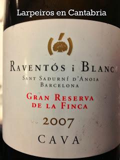 Cava Raventós i Blanc Gran Reserva De La Finca 2007