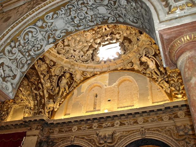 Iglesia de Santa María la Blanca (5): la nave central y la bóveda de crucero.