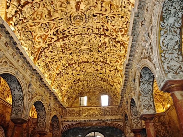 Iglesia de Santa María la Blanca (5): la nave central y la bóveda de crucero.