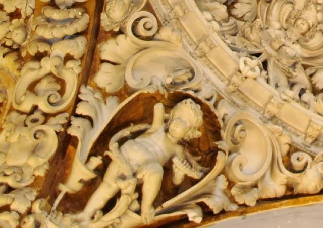 Iglesia de Santa María la Blanca (5): la nave central y la bóveda de crucero.