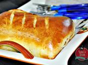 Brioche relleno pollo