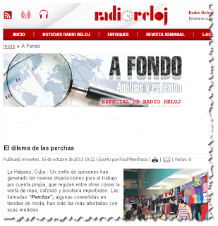 Radio Reloj con una pequeña pedrada contra los dominios de la bobería del periodismo cubano