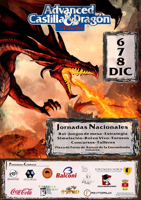 Jornadas Nacionales de rol Advanced Castilla y Dragón 2013