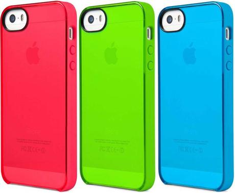 Fundas de color flúor para el iPhone 5S