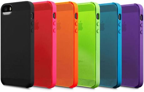 Fundas de color flúor para el iPhone 5S