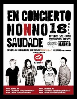 Nonno inician gira este viernes en Madrid