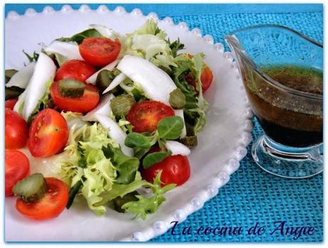 VINAGRETA CON JARABE DE ARCE VINAGRETA CON JARABE DE ARCE