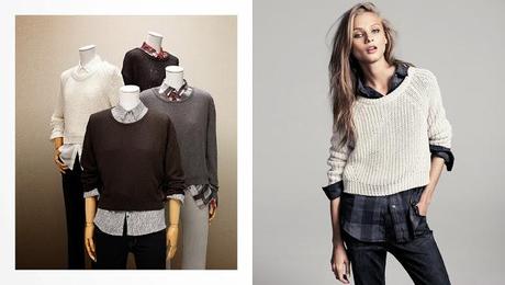 Este otoño: camisa con jersey Este otoño: camisa con jersey