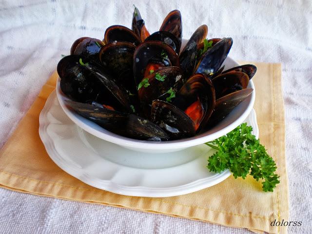 Mejillones a la oriental