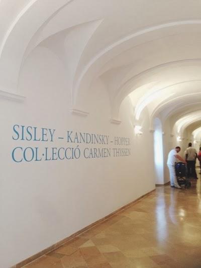 Carmen Thyssen expone en Sant Feliu Carmen Thyssen expone en Sant Feliu