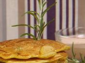 Tortitas calabacín salsa yogur