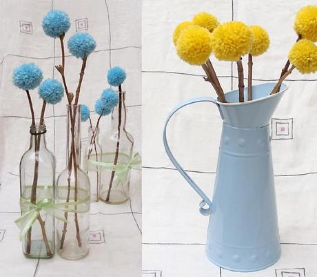 Cosas que me gustan: pompoms crafts