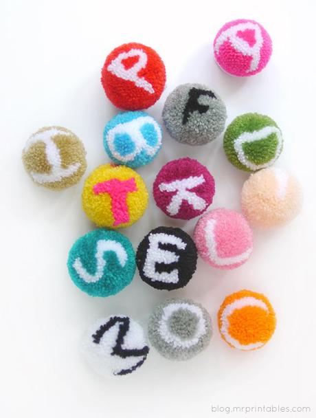 Cosas que me gustan: pompoms crafts