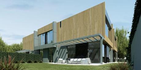 A-cero Projects NUEVOS DISEÑOS DE FACHADA PARA PROYECTO DE VIVIENDAS PAREADAS EN FRANCIA