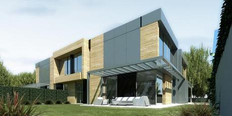 A-cero Projects NUEVOS DISEÑOS DE FACHADA PARA PROYECTO DE VIVIENDAS PAREADAS EN FRANCIA