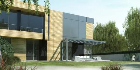 A-cero Projects NUEVOS DISEÑOS DE FACHADA PARA PROYECTO DE VIVIENDAS PAREADAS EN FRANCIA