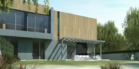 A-cero Projects NUEVOS DISEÑOS DE FACHADA PARA PROYECTO DE VIVIENDAS PAREADAS EN FRANCIA