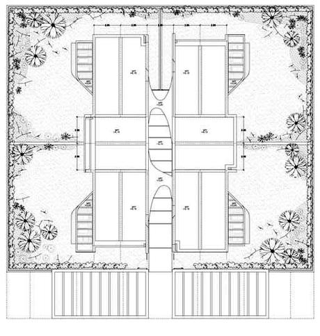 A-cero Projects NUEVOS DISEÑOS DE FACHADA PARA PROYECTO DE VIVIENDAS PAREADAS EN FRANCIA