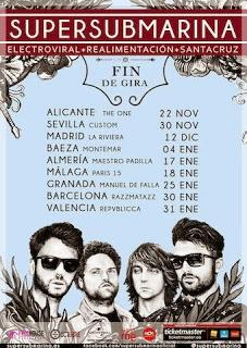 Supersubmarina anuncia una gira en la que tocarán todas sus canciones publicadas