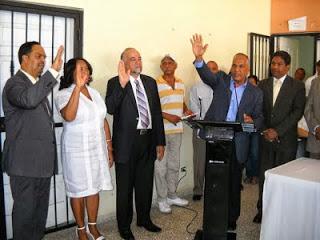 En Salud, juramentados Soto, Mayobanex y Martina.