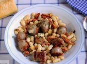 Butifarra judías blancas. Receta