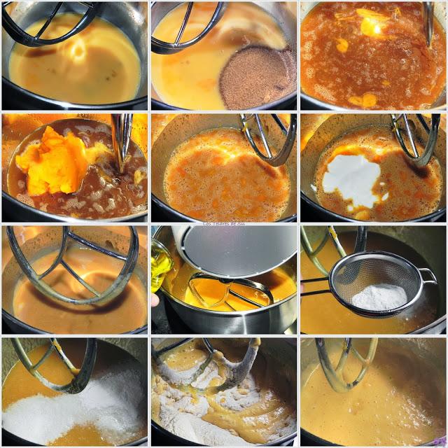 BIZCOCHO DE YOGUR Y CALABAZA