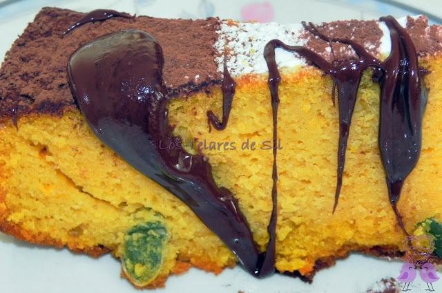 BIZCOCHO DE YOGUR Y CALABAZA