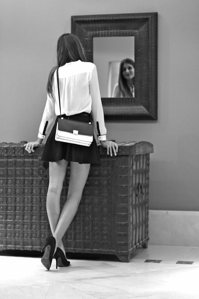 Black and White Look
