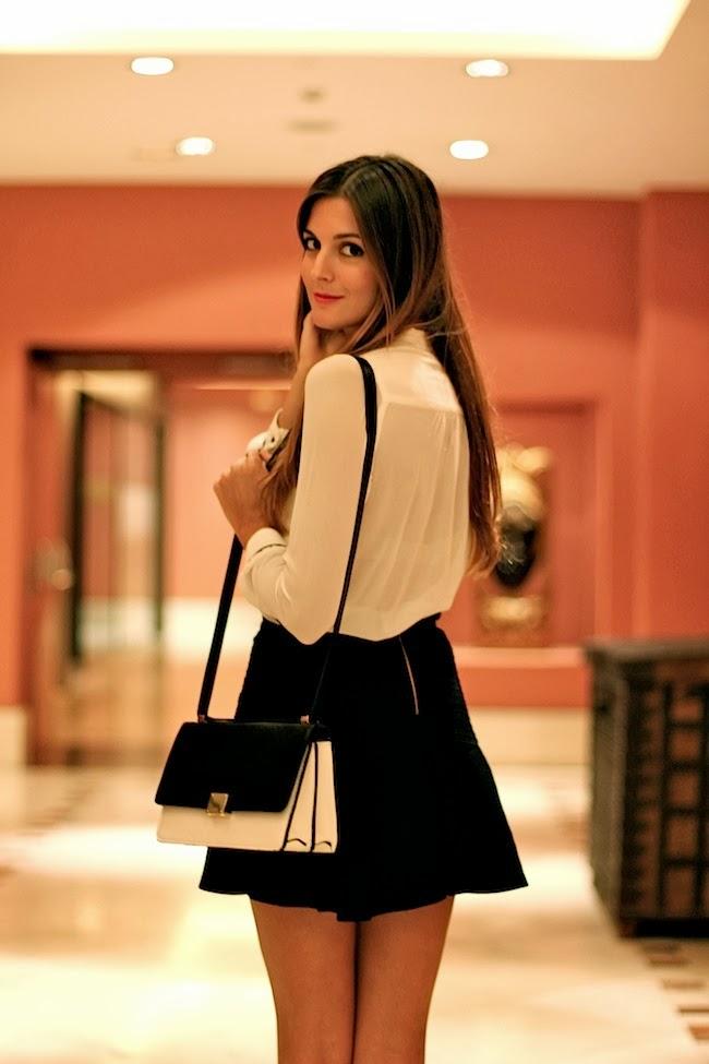 Black and White Look