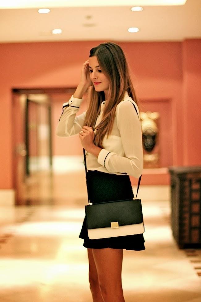 Black and White Look