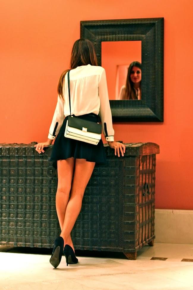 Black and White Look