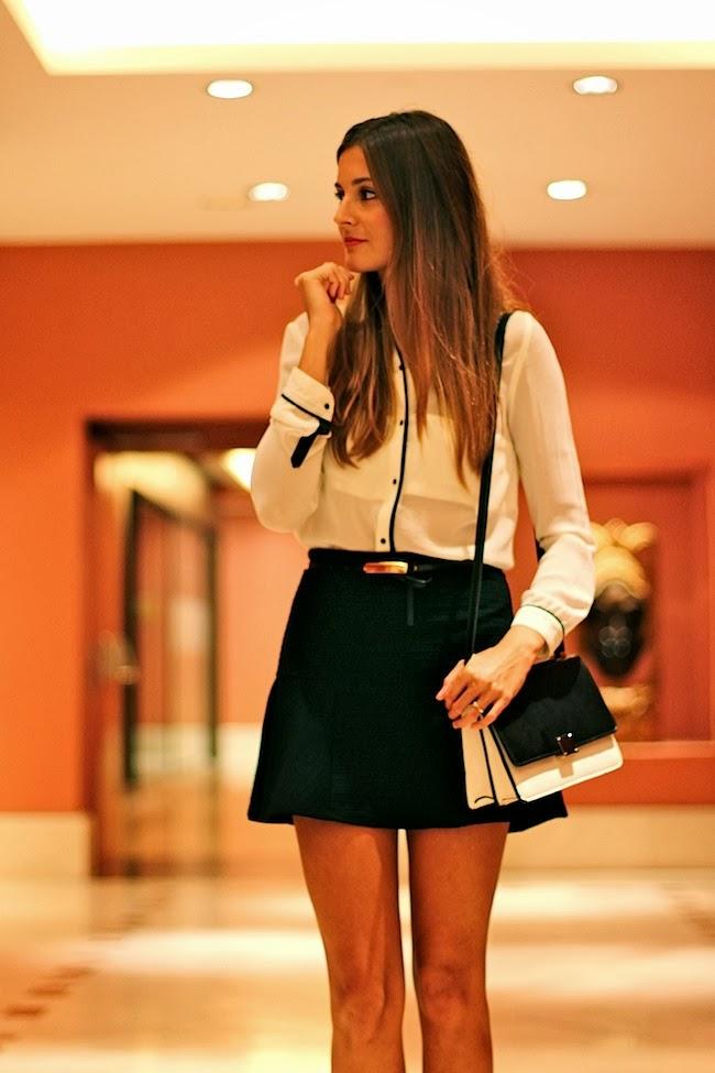 Black and White Look