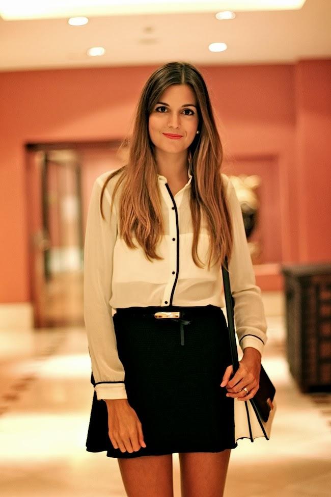 Black and White Look